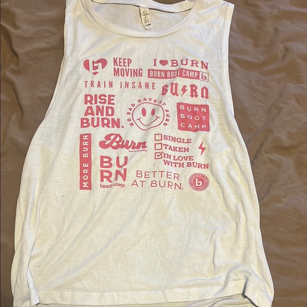 Burn boot camp tank